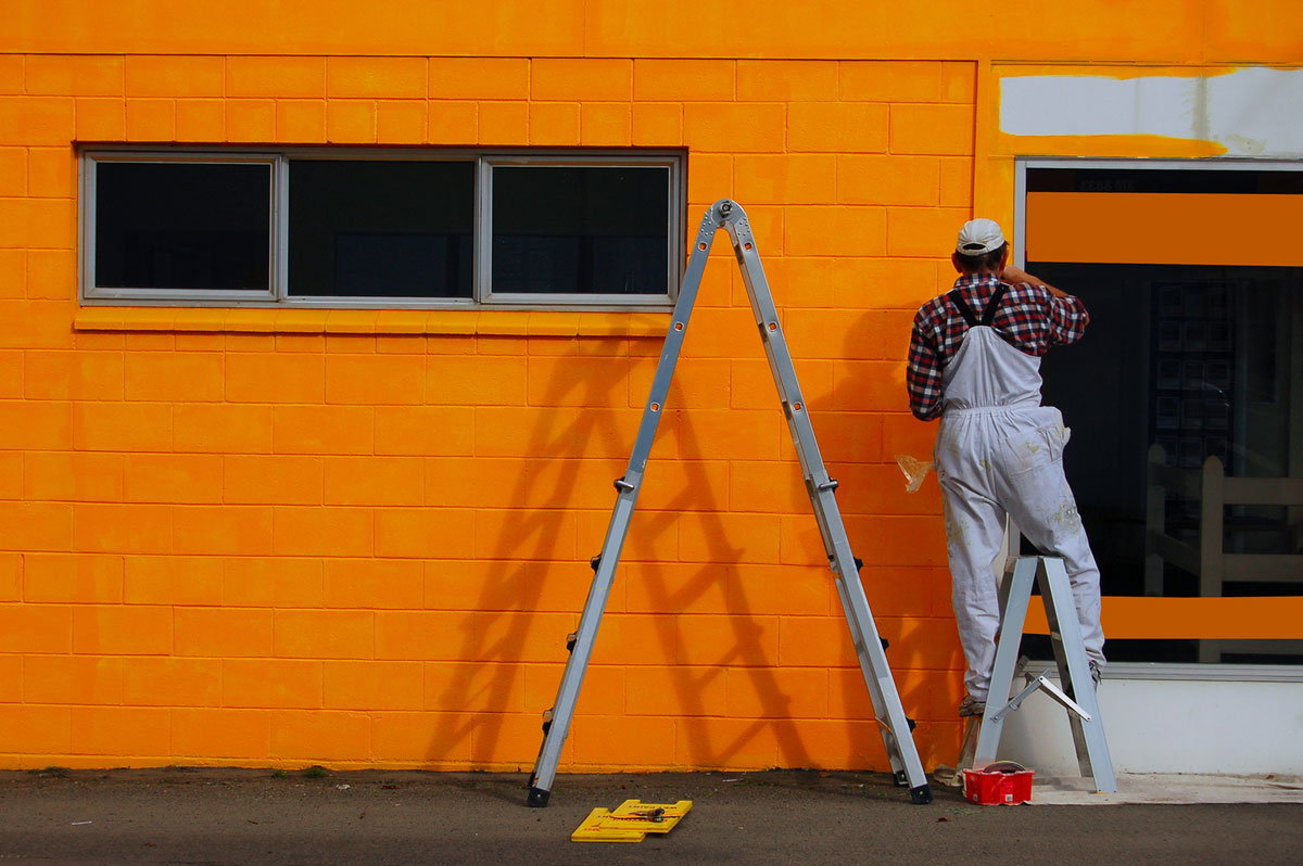 Commercial Building Exterior Painting
